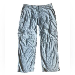 Columbia Mens Convertible Hiking Pants Omni Shade Sun Protection Size 40